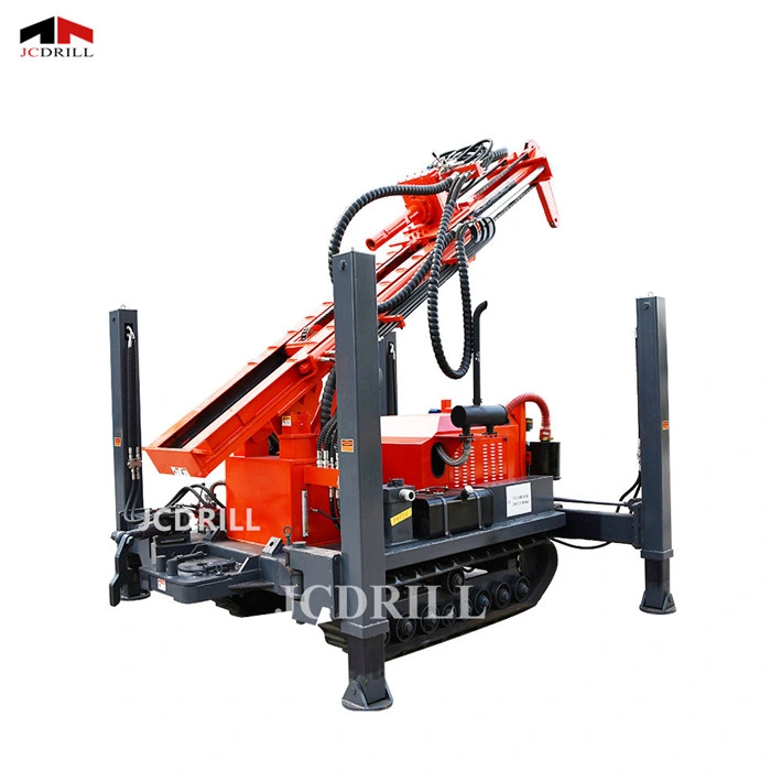 Jcdrill (CWD200) 200m Deep Hole Hydraulic Mud Rotary Water Wells Drill Machine Crawler Equipment Drilling Rig