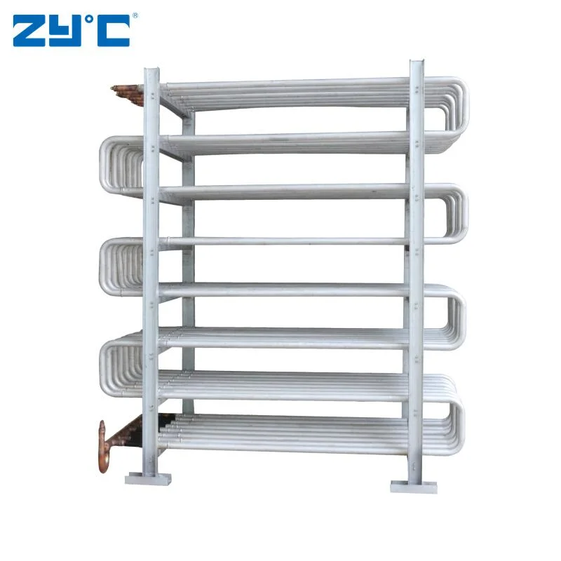 Zyc Quick Frozen Low Temperature Aluminum Row Shelf Rack Evaporator for Cold Storage Room