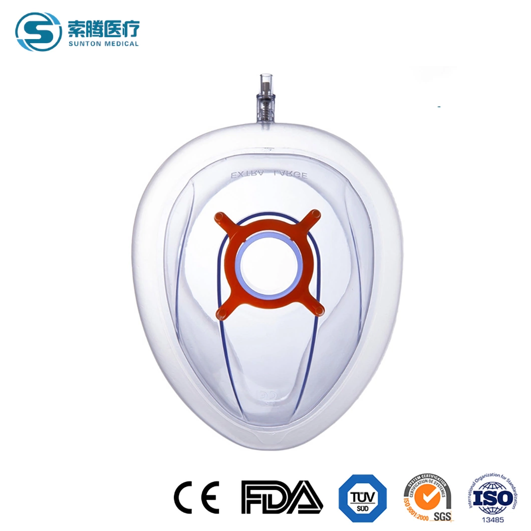 Sunton OEM Customized Other Medical Consumables Length Can Be Customized Non Rebreather Medical PVC China Anesthesia Mask Factory