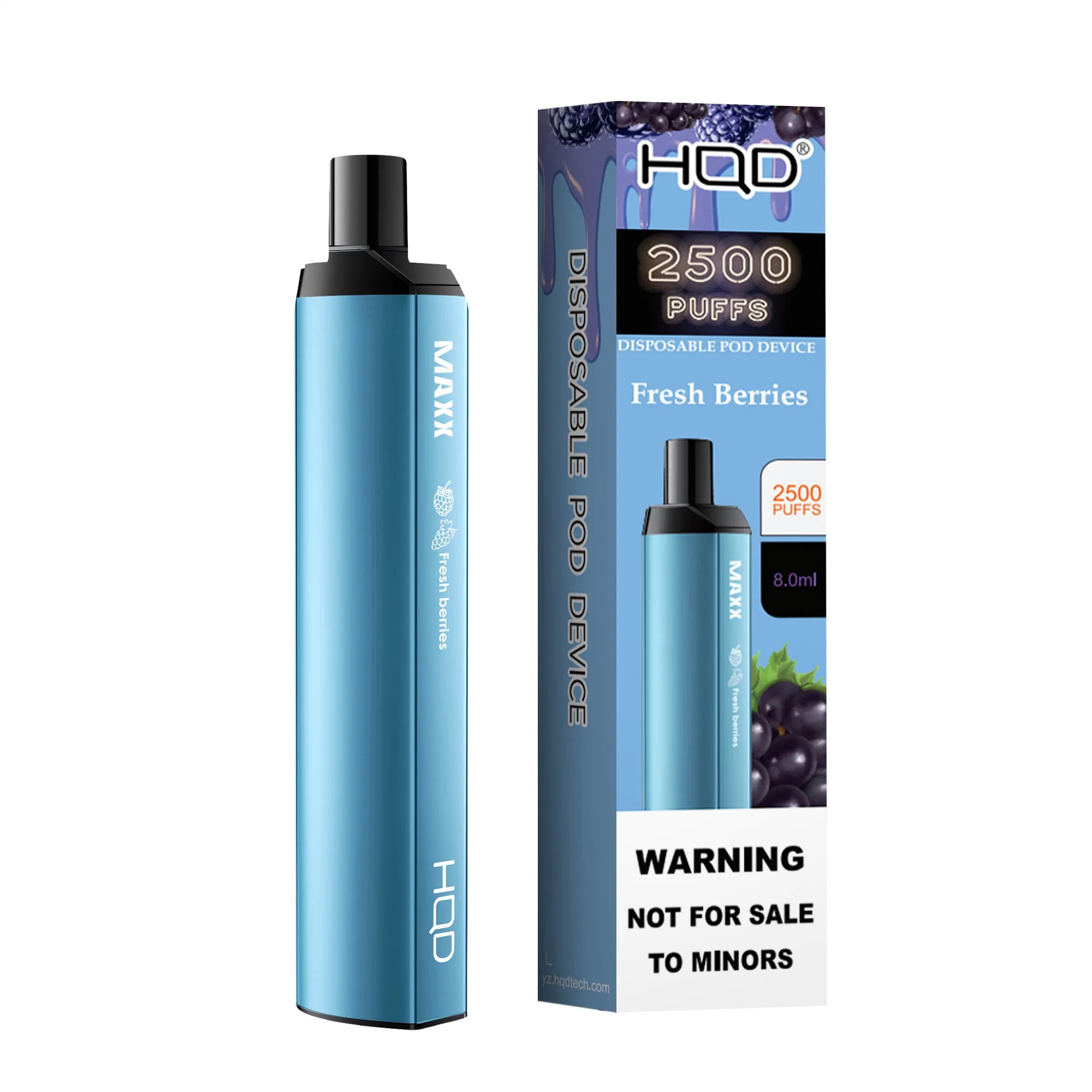 Hqd Vape desechables de Producto: H057-Maxx 2500 inhalaciones con ricos sabores Más de 40