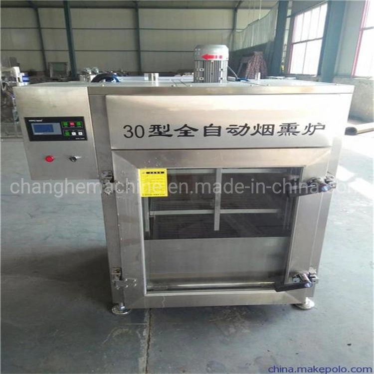 Mechanical and Electrical Barbecue Trolley Smokehouses Smoked Chicken Smoker Machine Equipment