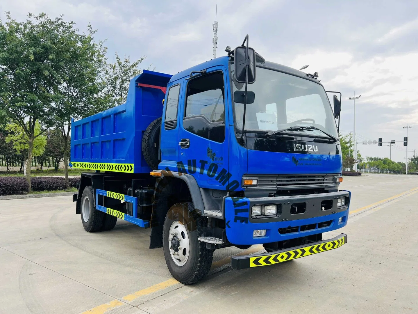 La alta calidad Ftr Isuzu 8L 6HK1 Egnine volquete camión volquete para la venta