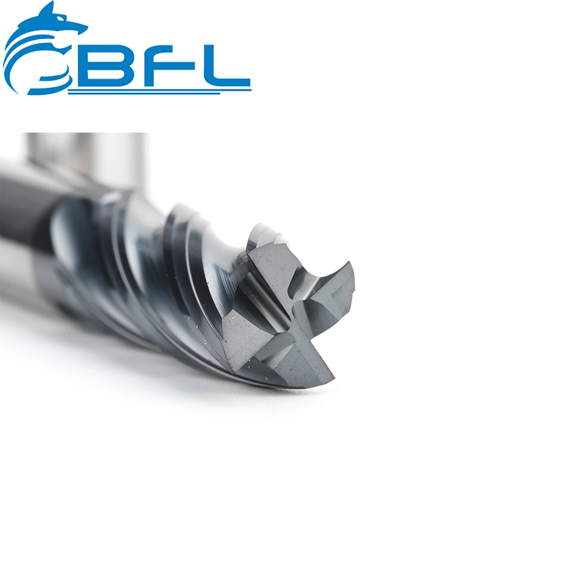 Bfl D14*45*D14*100-4f 4flutes Solid Carbide Milling Cutter Fresa for Metal/Steel/Iron in Stock HRC45/55/65