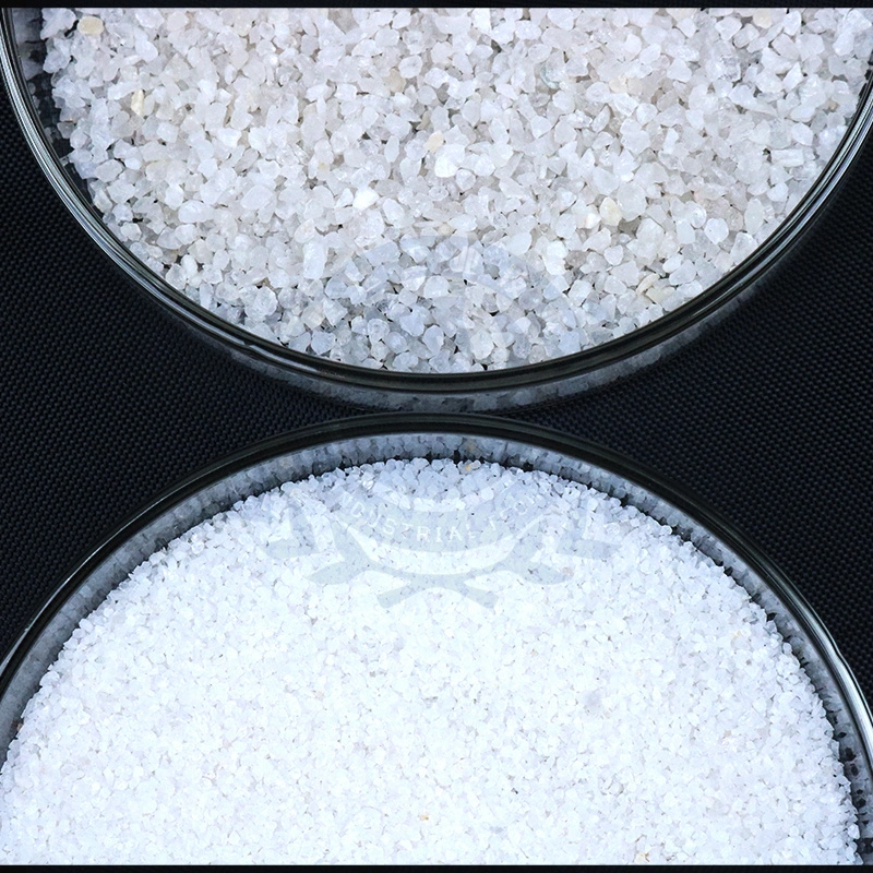 Best Sales White Quartz Sand SiO2 99,6% für Sandstrahlquarz Sand