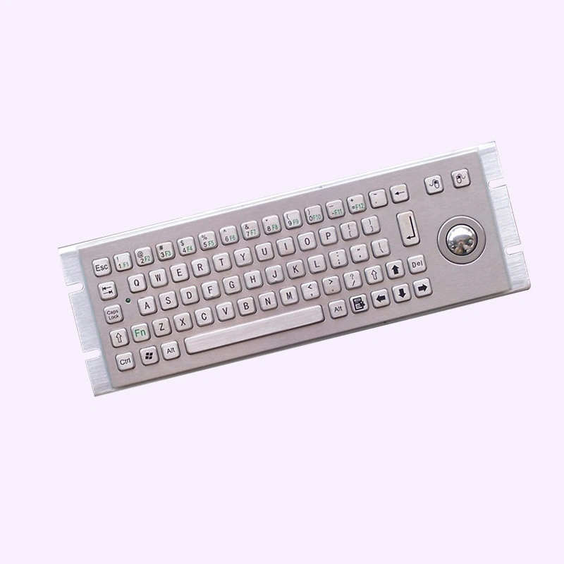 Popular Metal Keyboard with Track Ball