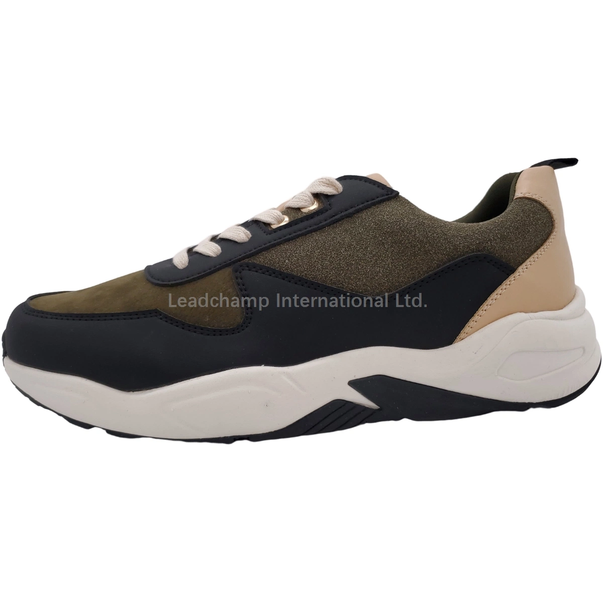 Comfort Men Leisure Sneaker Sapatos com marca Suede Microfiber Sports casual Sapatilhas