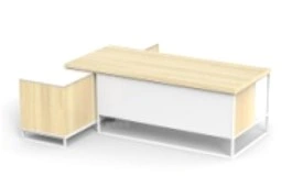 High quality/High cost performance  Modern Office Furniture Wood Furniture MFC Executive Desk