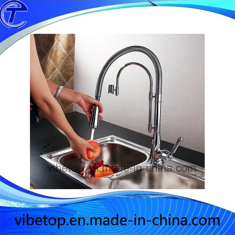 Modern High quality/High cost performance Copper Pull-out Kitchen Sink Faucet/Tap