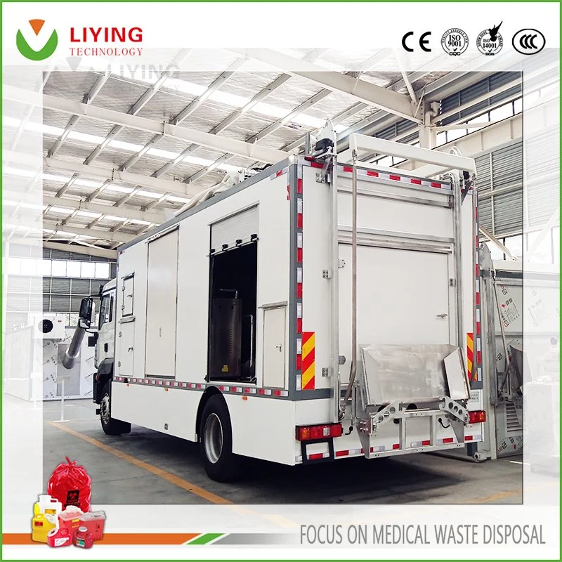 No-Polution Electrical Automatic Microwave Shredding Hospital Medical Waste Disinfection Disposal Equipment