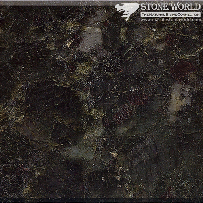 Polished Verde Butterfly Granite for Countertops & Vanities (MT055)