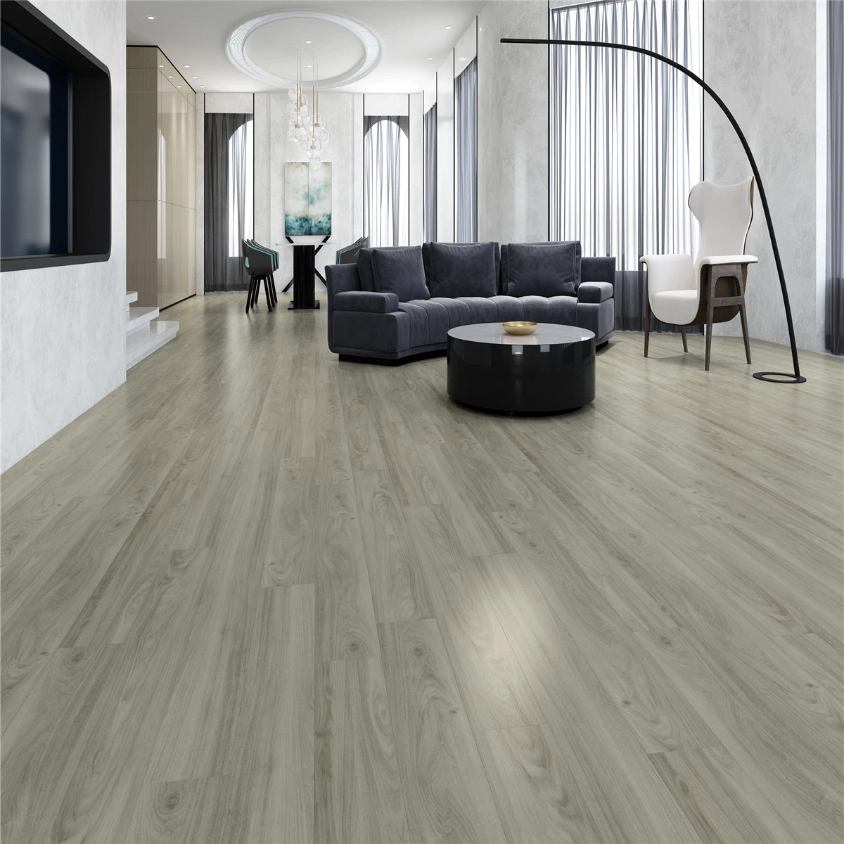 Panel Decorativo Tipo Sandwich Rubber Floor Vinyl Tile