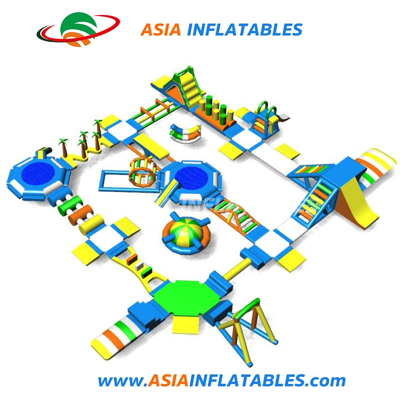 Outdoor Octopus Theme Playground Inflatable Water Park, Commerical Inflatable Water Slide