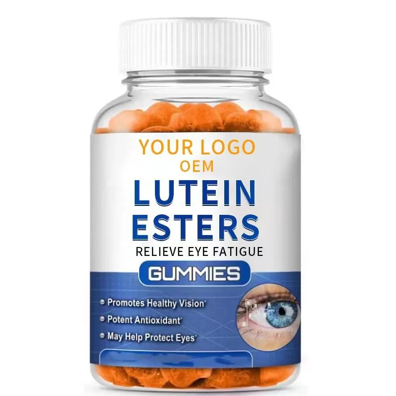 OEM verbessern Sehvermögen Blueberry Lutein Ester Gummis Augenpflege Gummis