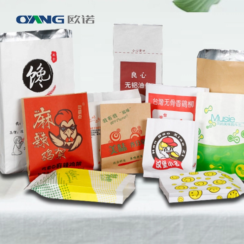 Disposable Food Paper Bag Machine Produce Bags Suitable for All Kinds of Food Packaging