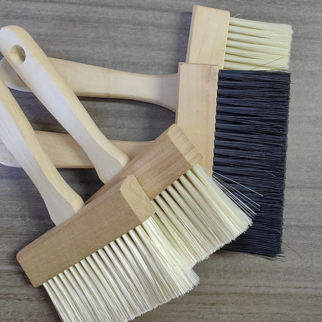 Wool Brush Paint Brush Industrial Nylon Plastic Brush Paint Brush Soft Wool Brush Barbecue Glue Paint Brush