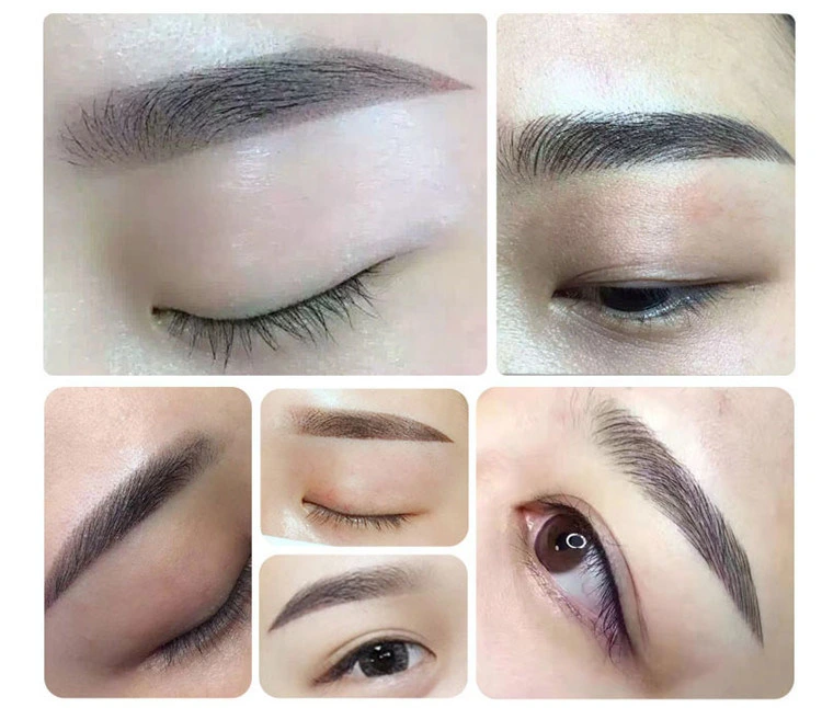 -Baldes Microblading sobrancelha agulhas de maquilhagem permanente