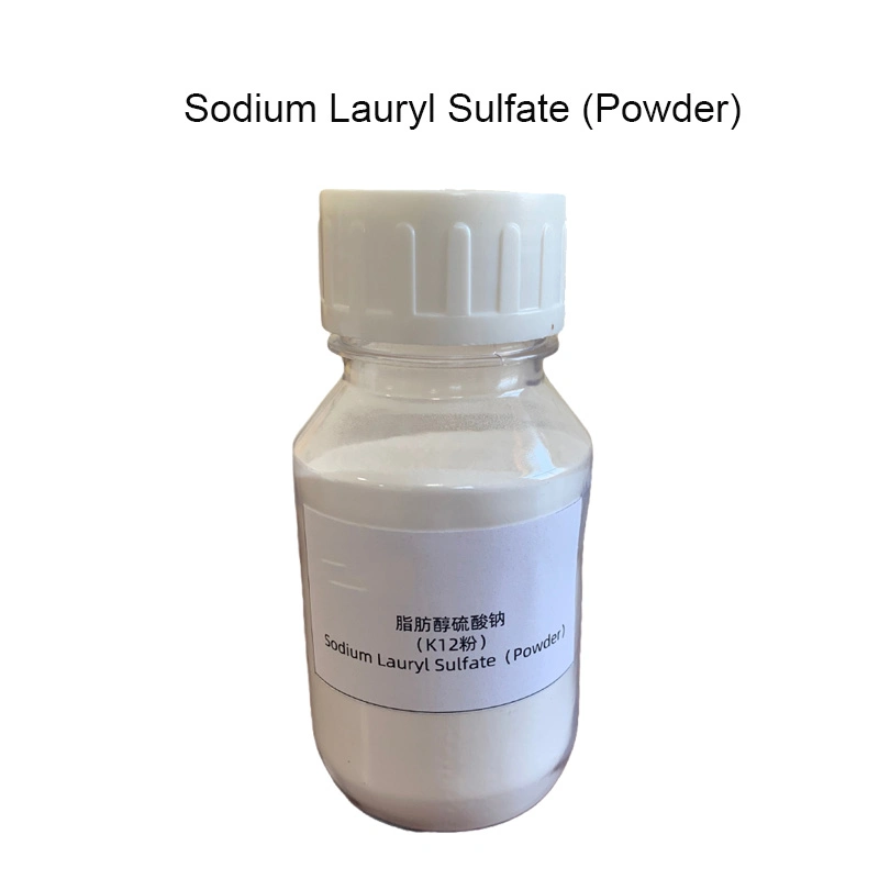 Pó de Laurilo sulfato de sódio (SLS) CAS 151-21-3