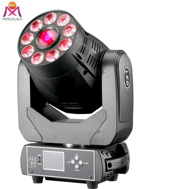 Christmas Lights UV 6in 1 LED Smart Light Switch Moving Head Spot Light