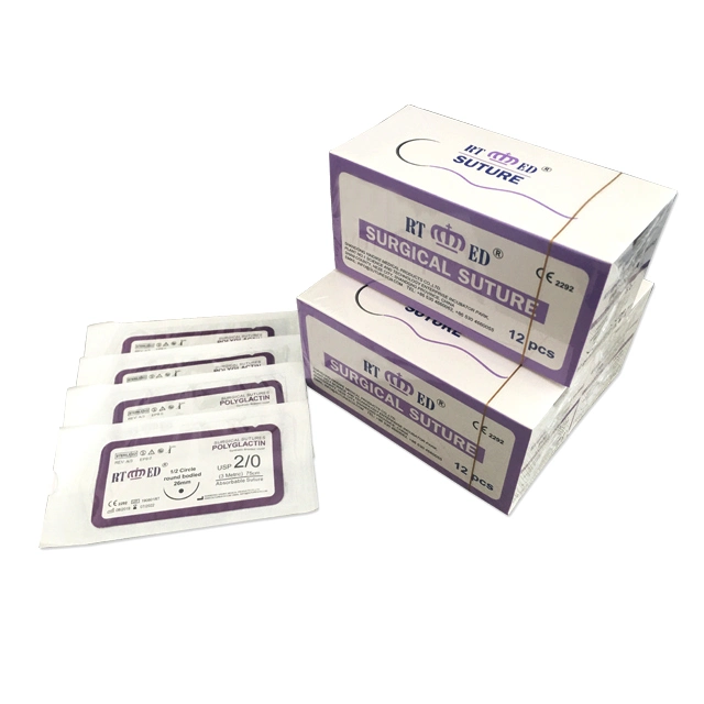 Pgla (POLYGLACTIN910) Sutures with for Surgery with CE/ISO Certification