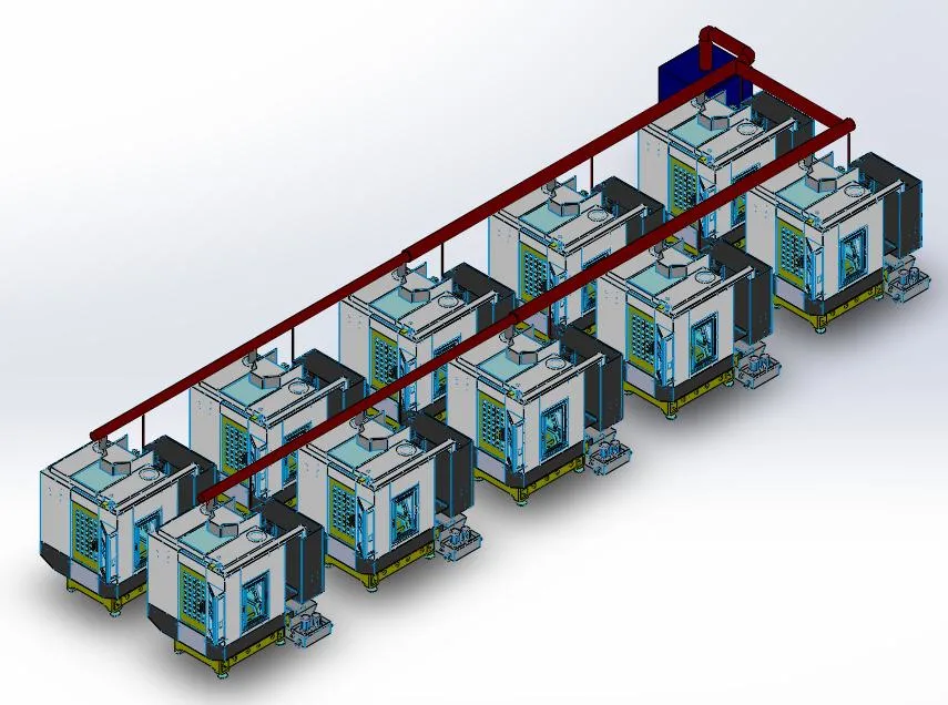 Smart Factory 3c Industrial Solution Cases Fully Automated Production Line