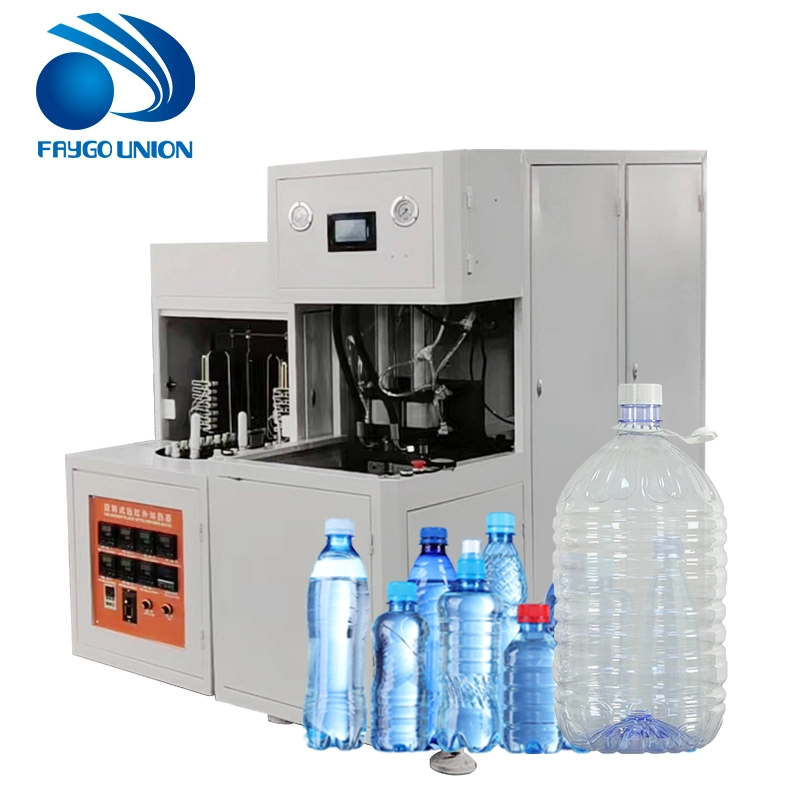 Factory Price Semi-Auto Pet Perform Blowing/ Hand Blow Molding Bottle Making Machine for 2~10 Liter 3~5 Gallon Mineral Water and Oil Bottles Drums Can Container