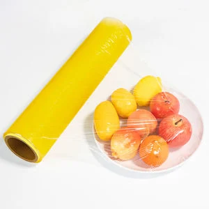 9-15 Micron Factory Direct Sale Keep Fresh Soft PVC Cling Film for Food Packaging