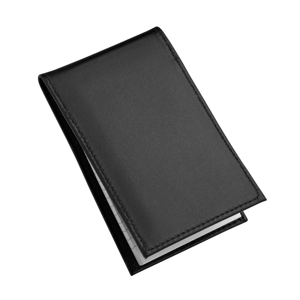 Agenda de poche Carnet de notes de petite taille avec couverture en cuir PU et bloc-notes