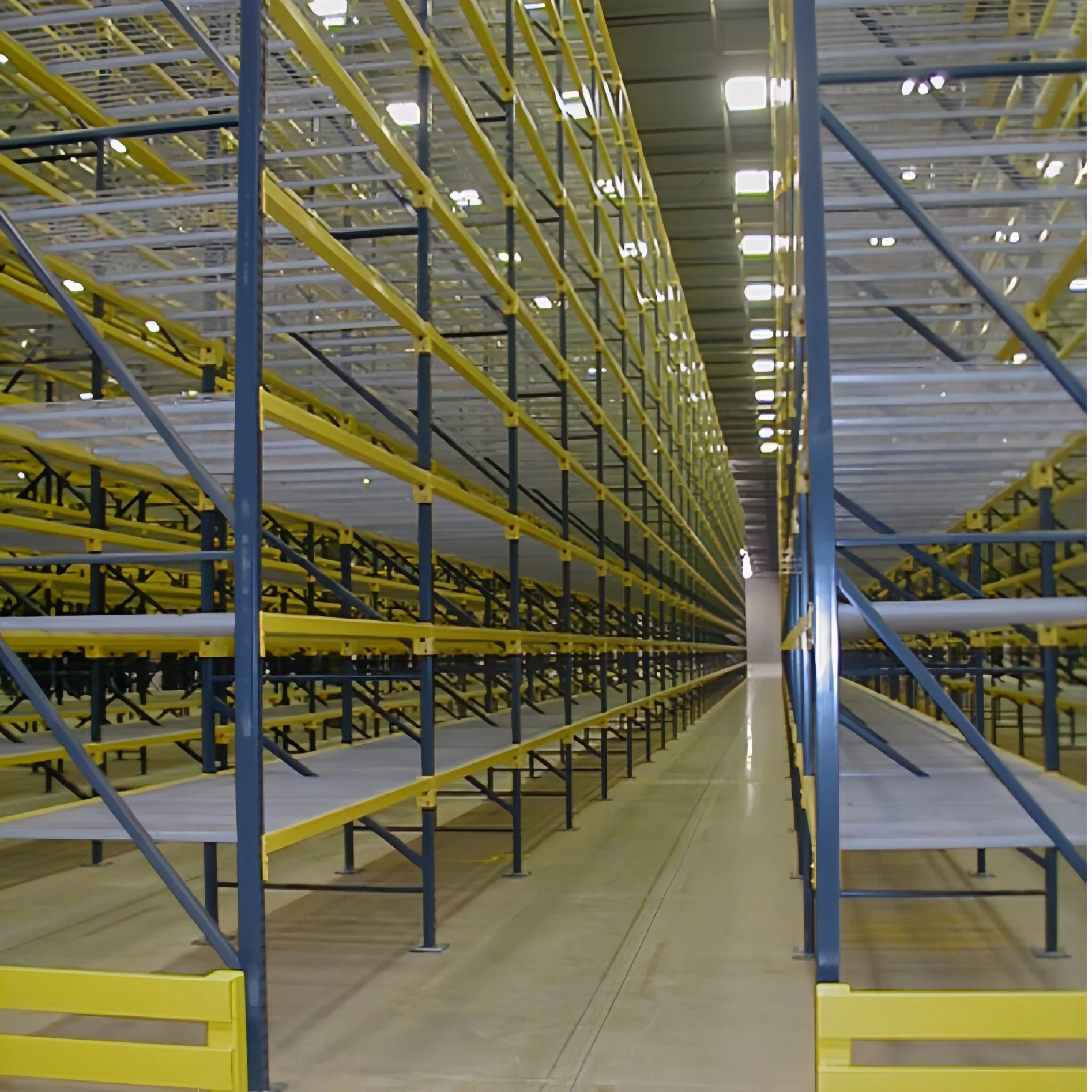 Steel Frame Upright Protector Dexion Pallet Rack