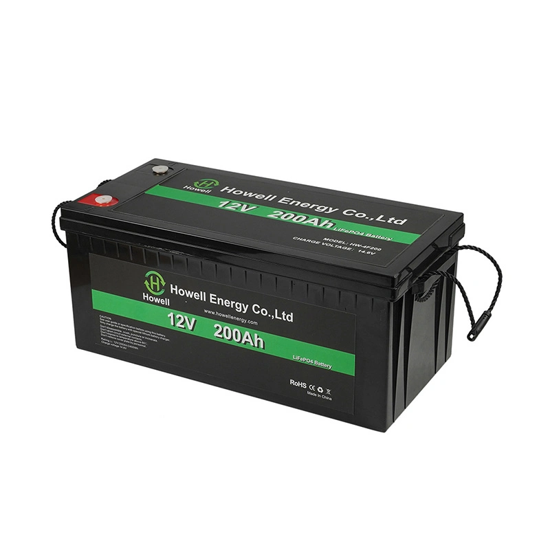 High Current RV/Marine Energy Storage LiFePO4 Pack 12V 200ah Battery