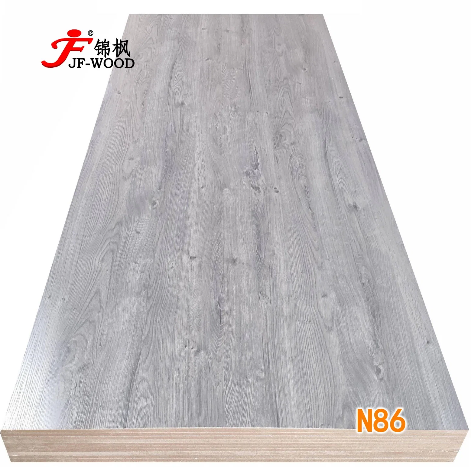 Latest New Color Wood Grain Furniture Useage Melamine MDF Board