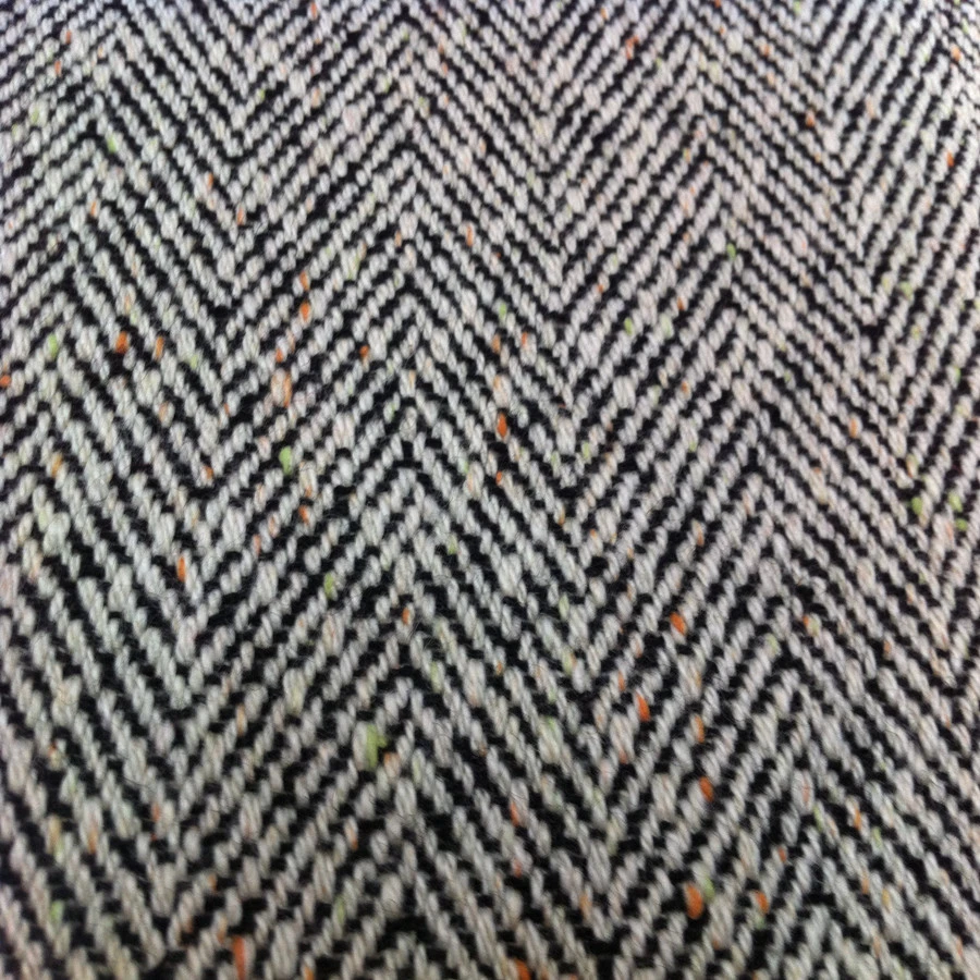 Colorful Dots Tweed Wool Fabric, Hbt Woolen Coat Fabric