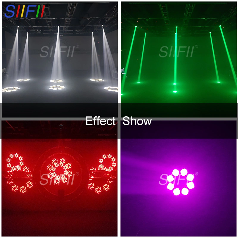 Luz LED de luz LED de luz profissional de Guangzhou New 100W Auto DMX512 Bar disco Wedding KTV DJ Stage Theme Park Mostrar