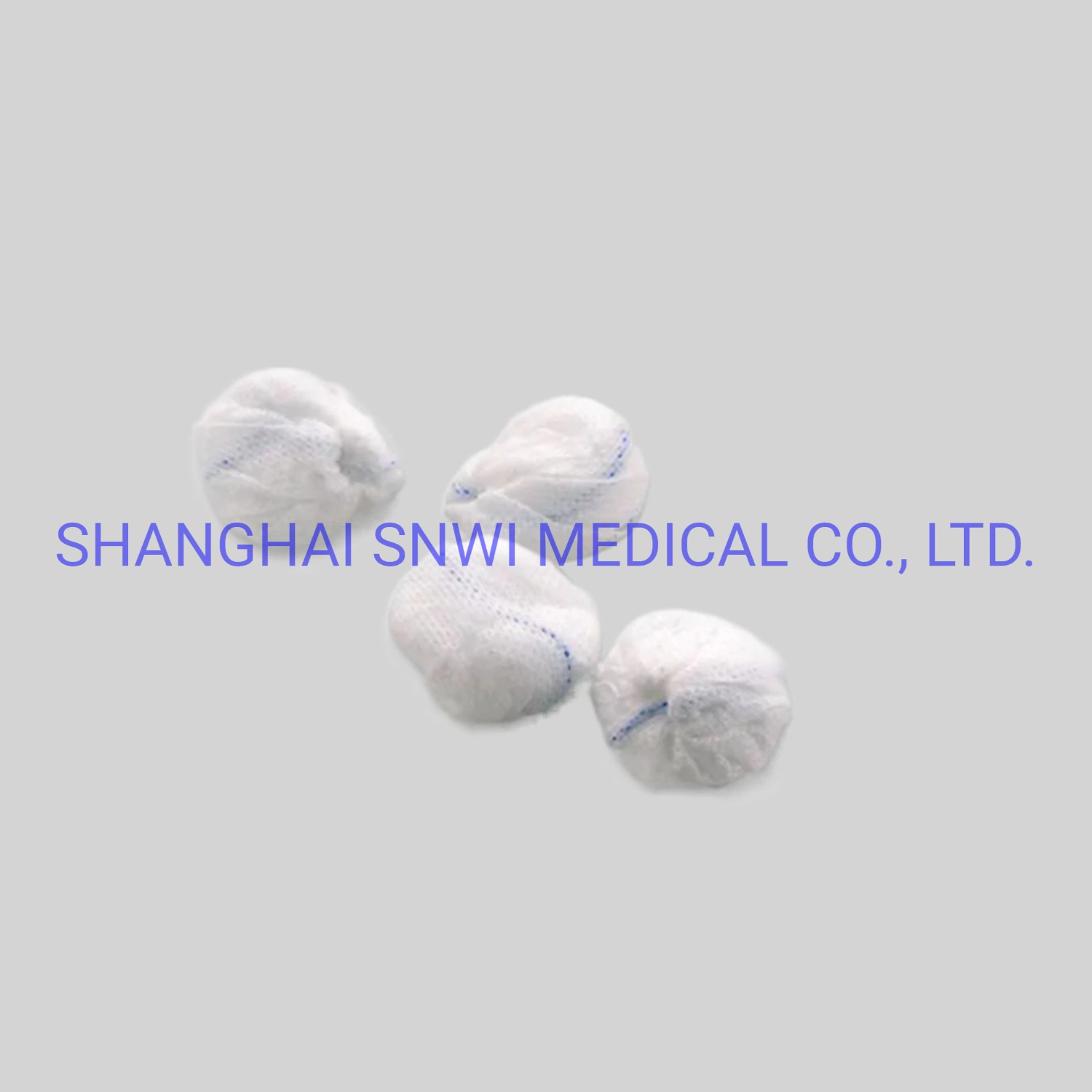 100% Cotton Surgical Gauze Ball with X-ray Detectable