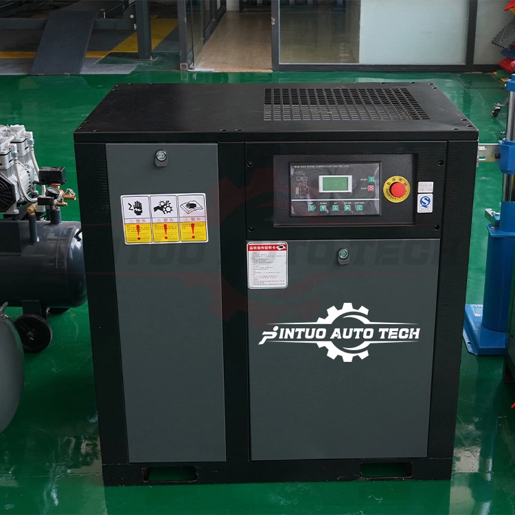 Low Price Twin-Screw Closed Type Auto Industrial Air Compressor