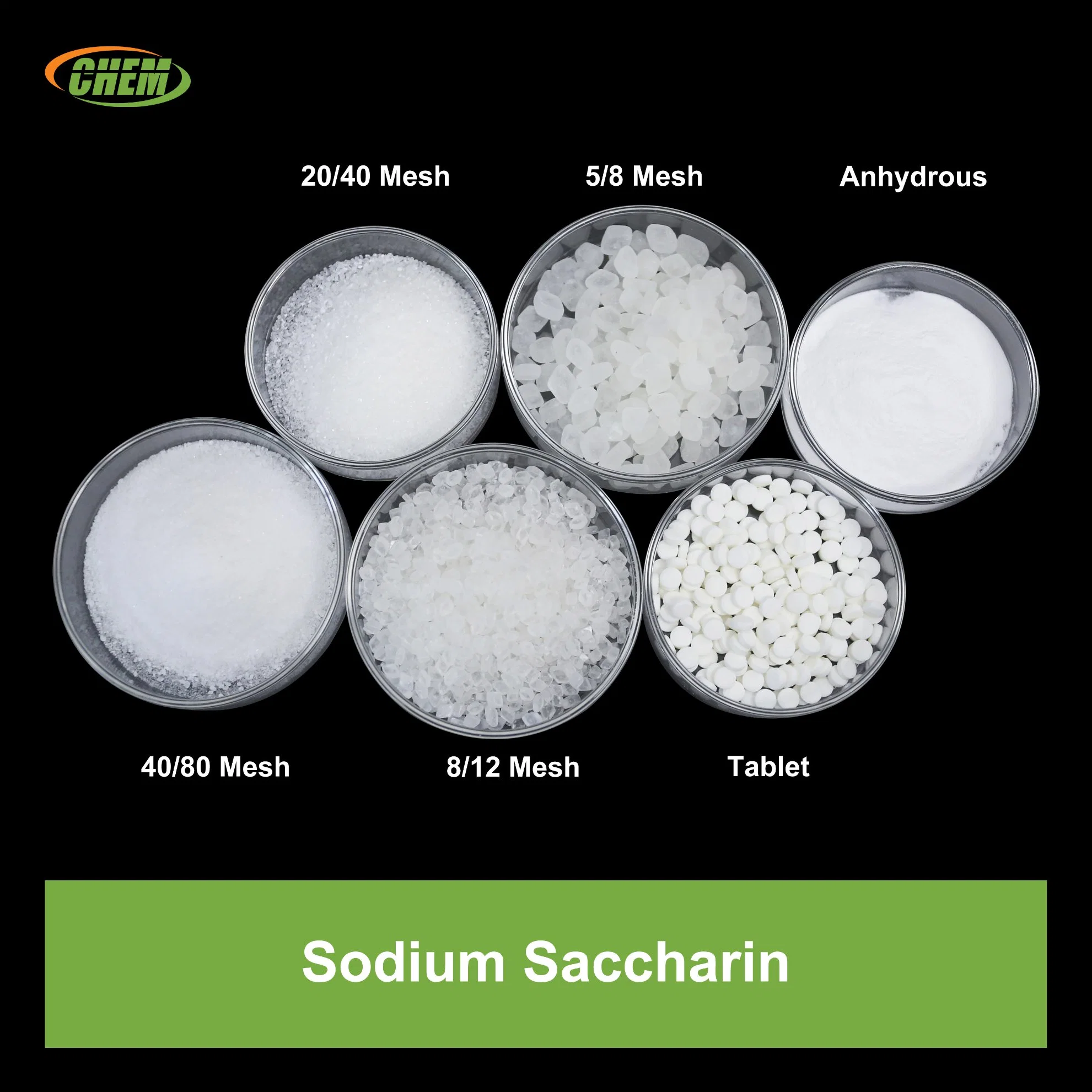 Des aliments de santé saccharinate de sodium pharmaceutique Additif alimentaire Additifs édulcorant saccharinate de sodium