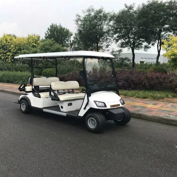 Electric Sightseeing Bus Golf Wholesale/Supplier Battery Powered 2 Seater Golf Car