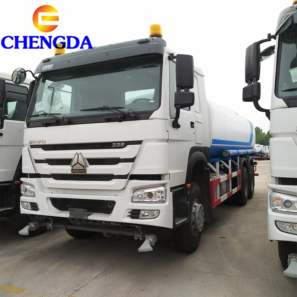 Utiliza la nueva China 6X4 371CV HOWO 30000 litros Tanque de agua especiales Camión cisterna