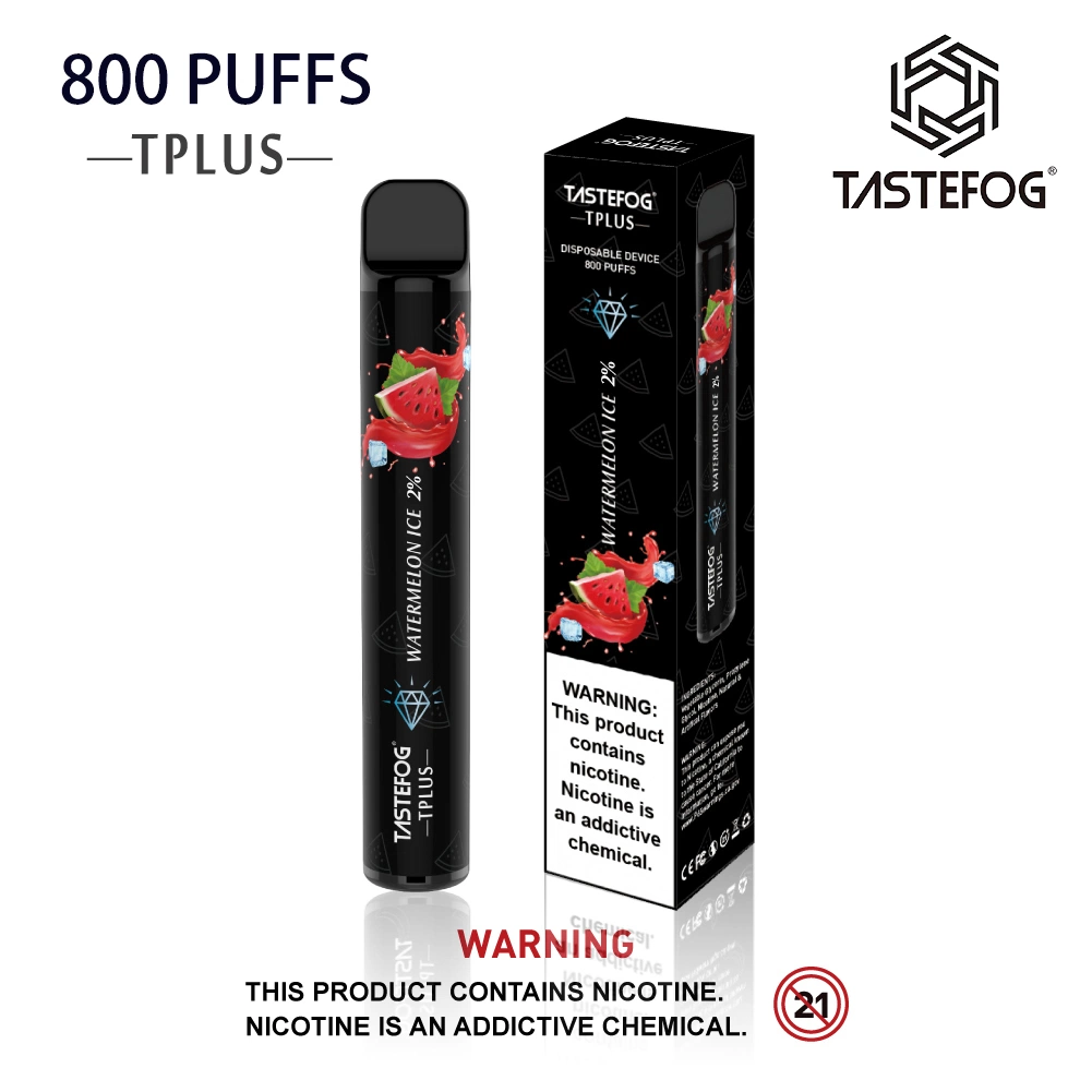 Tastegog Wholesale VAPE Tplus 800puff Electronic Cigarette Factory Direct Vapes