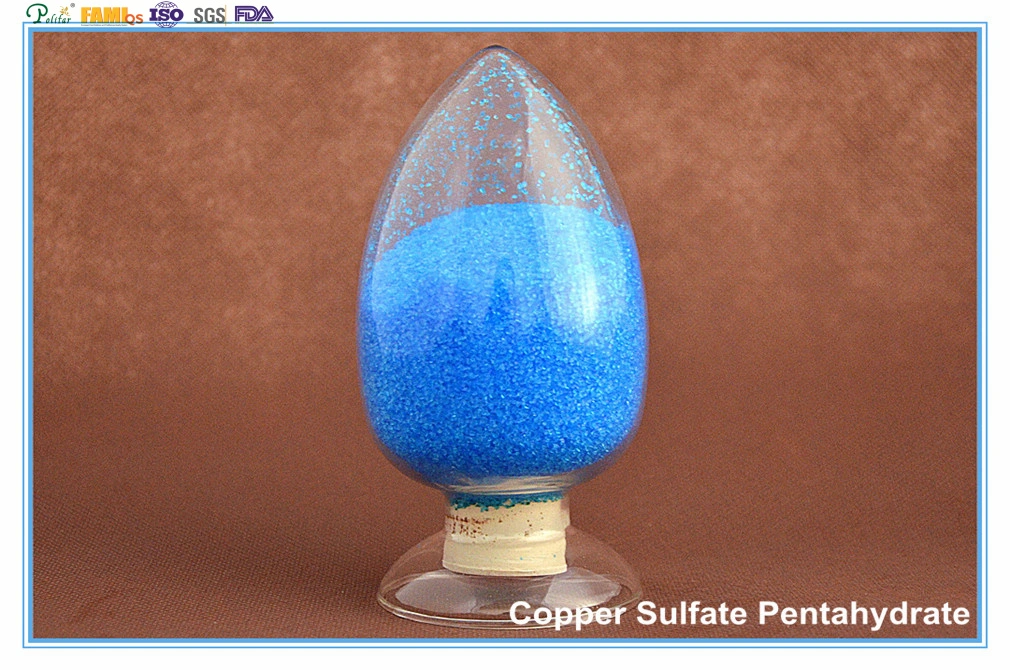 Copper Sulphate Pentahydrate 98.5% Feed Grade (Cu: 25%)