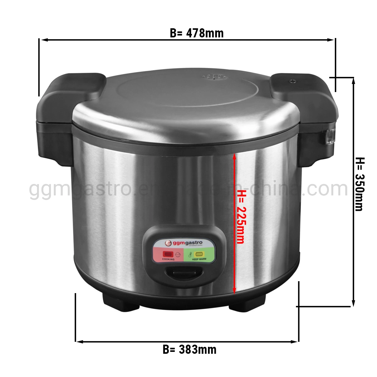 Commercial Restaurant Electric Rice Cooker Big Capacity Rice Cooker