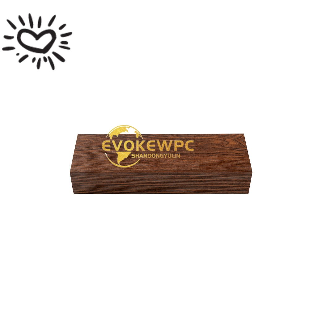 WPC Evokewpc дерева Композитный пластик оформление квадратные трубы по лесоматериалам