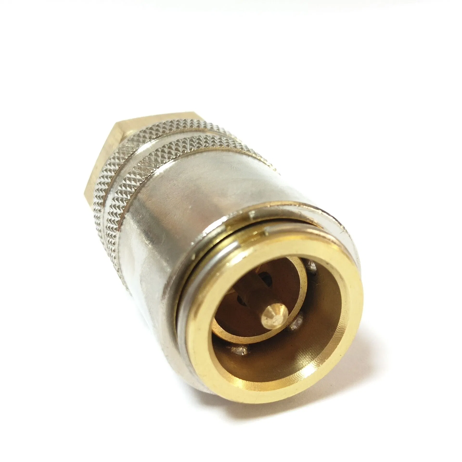 Pneumatic Use 3/4 Stainless Steel and Brass Water Quick Release Air Coupling Valve From Mold Fitting Parts