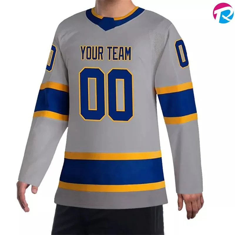 Sublimated Printing Ice Hockey Jersey Custom Made Youth Sports Team Custom Ice Hockey Uniform Clothing