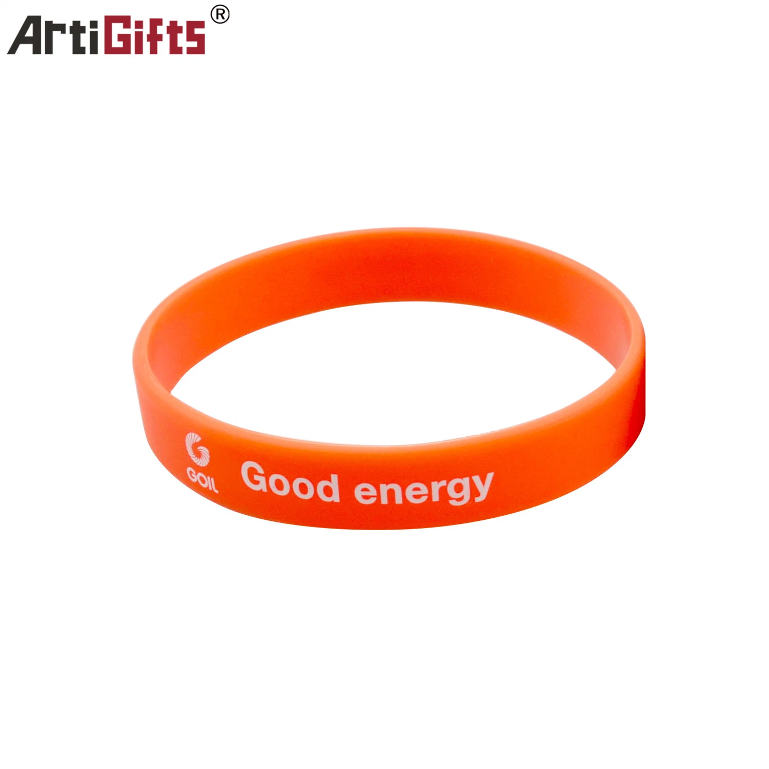 Fashion Color Changing Sport Silicon Rubber Printing Wristband