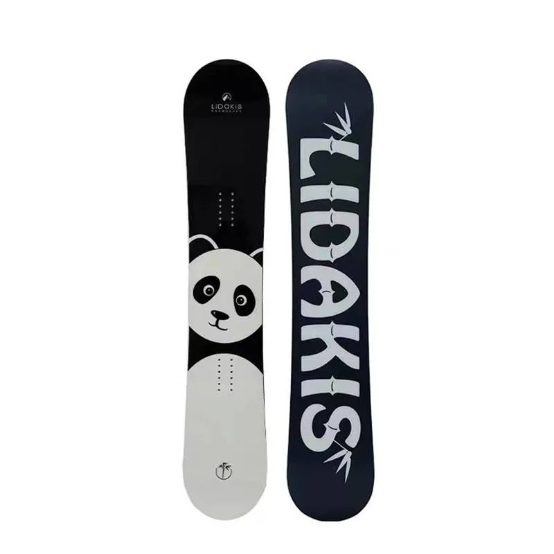 Custom Ok Cat Skiing Freestyle Curved Carbon Fiber Wood Core Snowboard