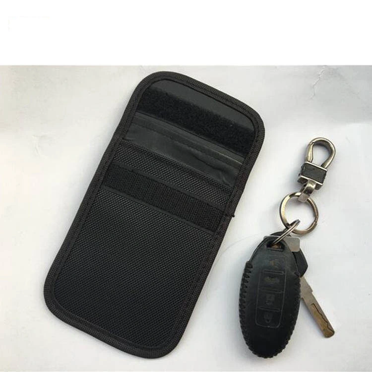 Customized PU Leather RFID Blocking Case Wallet for Smart Phone/Car Key