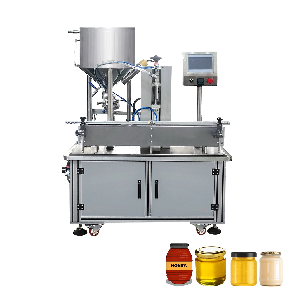 Npack Automatic Chocolate Sauce Salad Dressing Honey Mayonnaise Chili Sauce Filling Machine