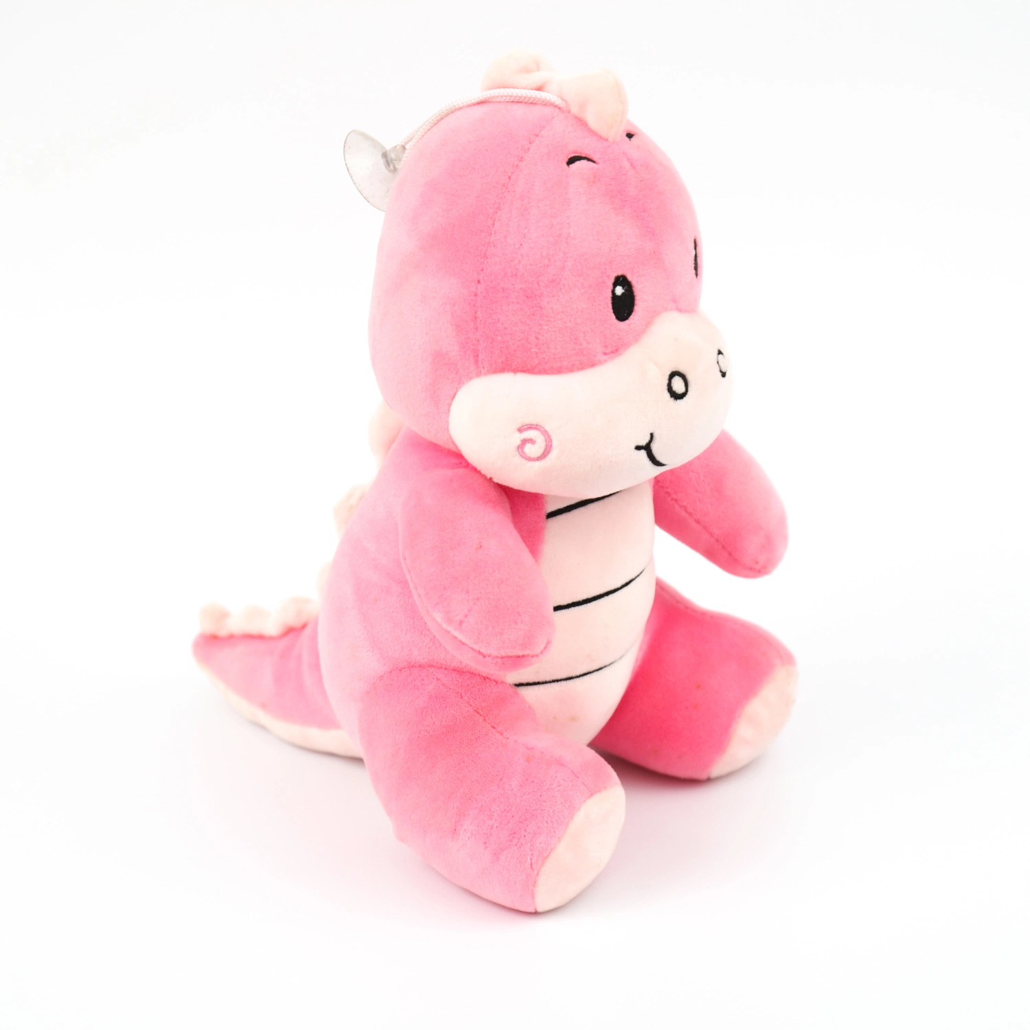 Colgante de peluche 20cm juguete blando de los animales de peluche rosa dinosaurio