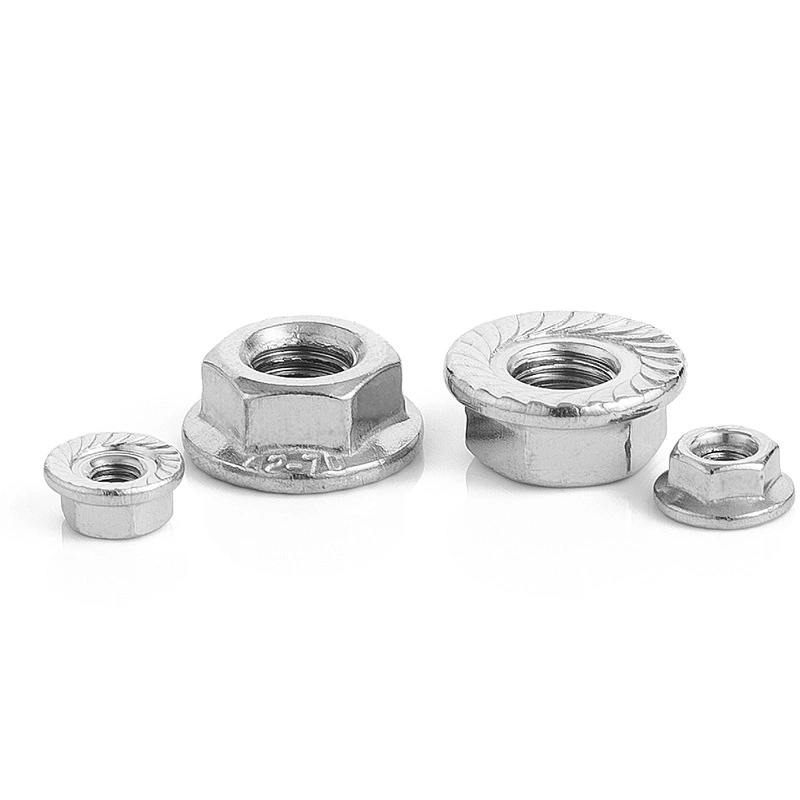 Wholesale/Supplier Flange Nuts Stainless Steel Hexagon Flange Nuts