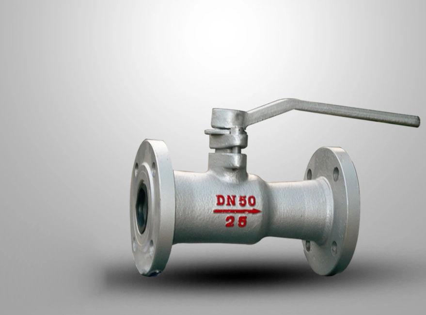 Cast Steel/ Stainless Steel One Piece Flange Ball Valve for Conduction Oil